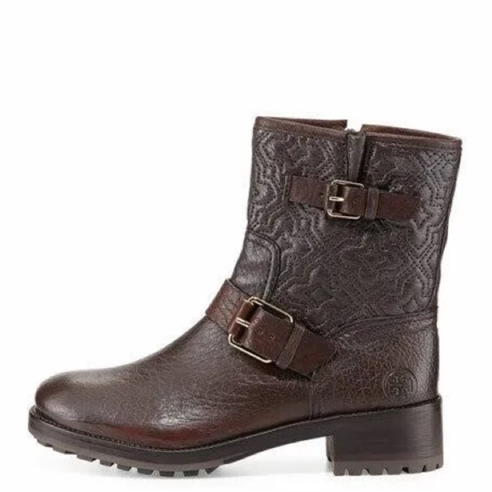 Tory Burch Chrystie quilted booties